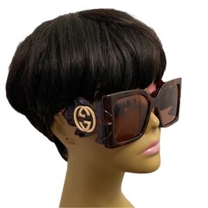 GUCCI 56mm oversized Square Sunglasses